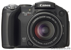 Продам б/у фотоаппарат Canon PowerShot S3 IS. - Изображение #1, Объявление #982803